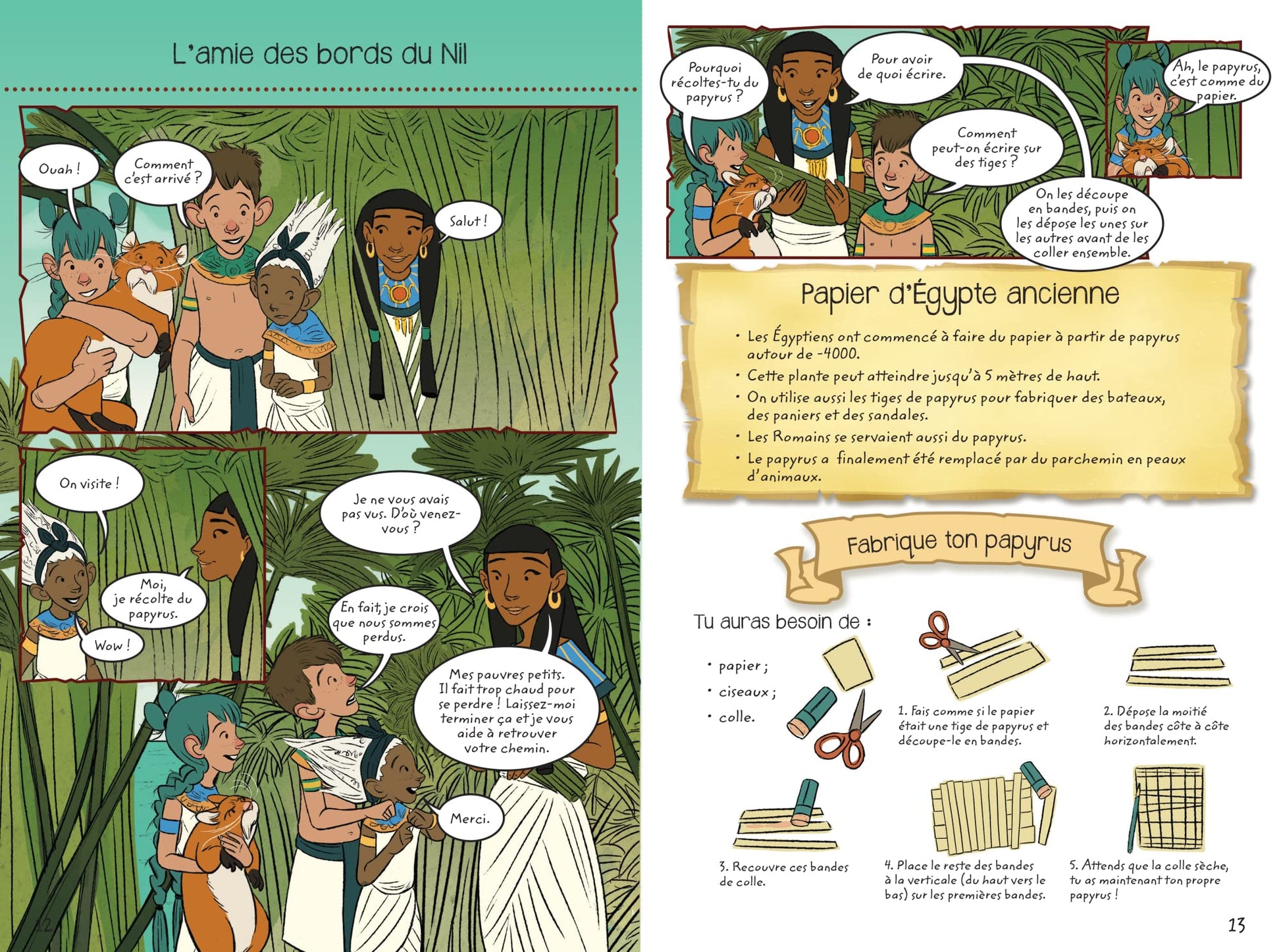 Aventures en Égypte