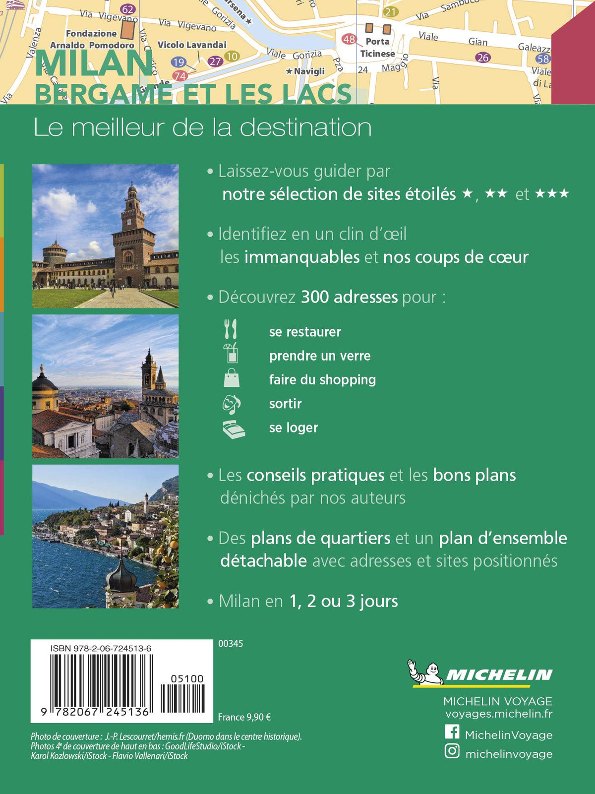 Guide Vert WE&GO MILAN - Bergame et les lacs