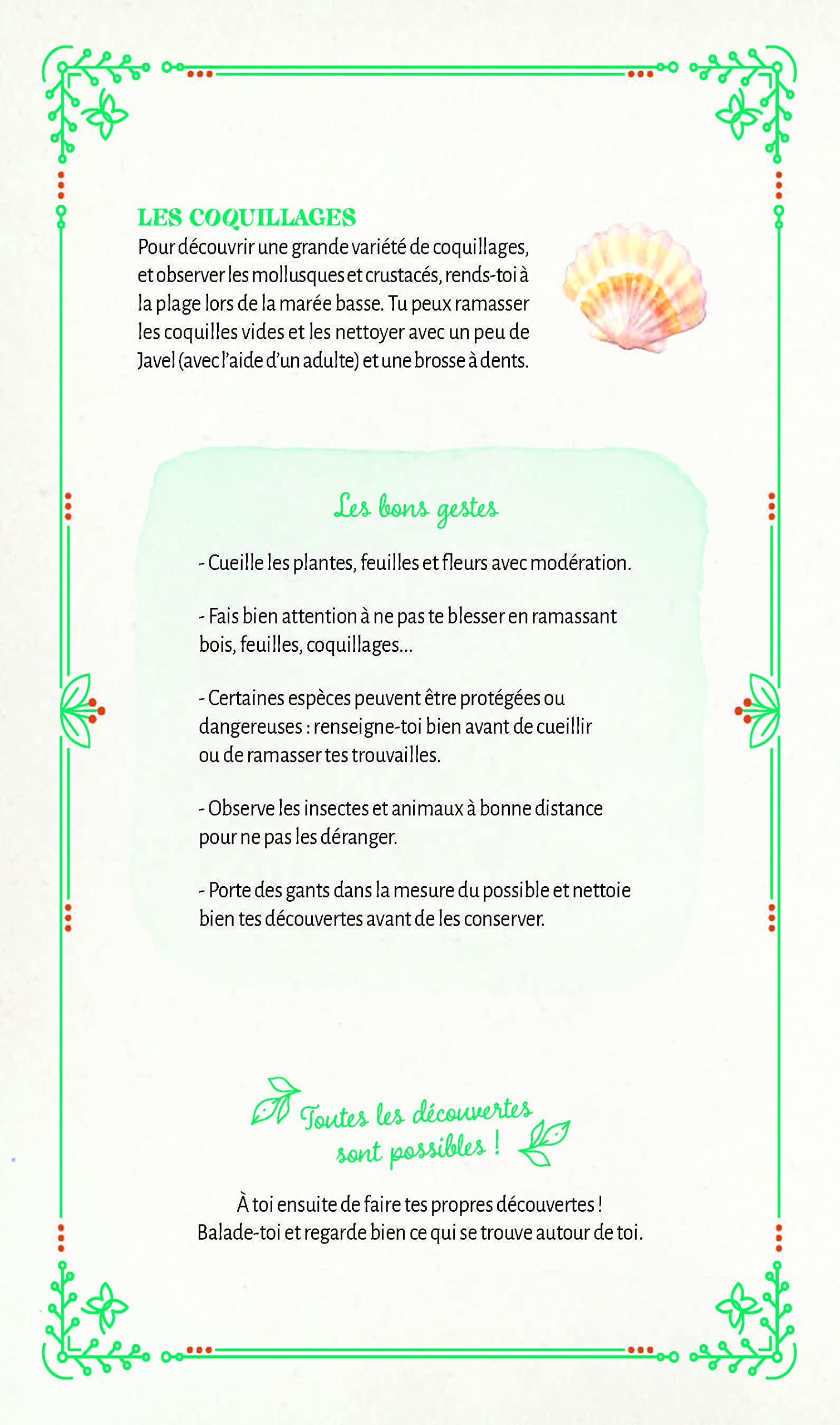 Mon carnet découvertes nature