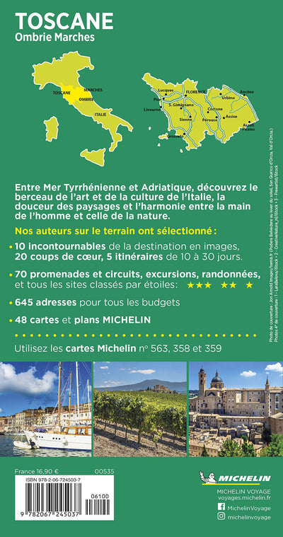 Guide Vert Toscane, Ombrie