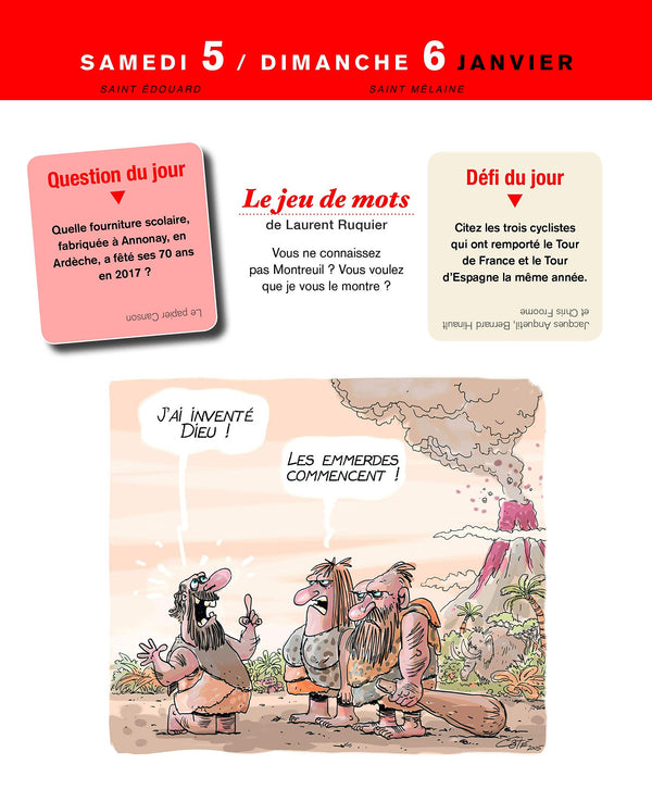 L'almanach des Grosses Têtes 2019