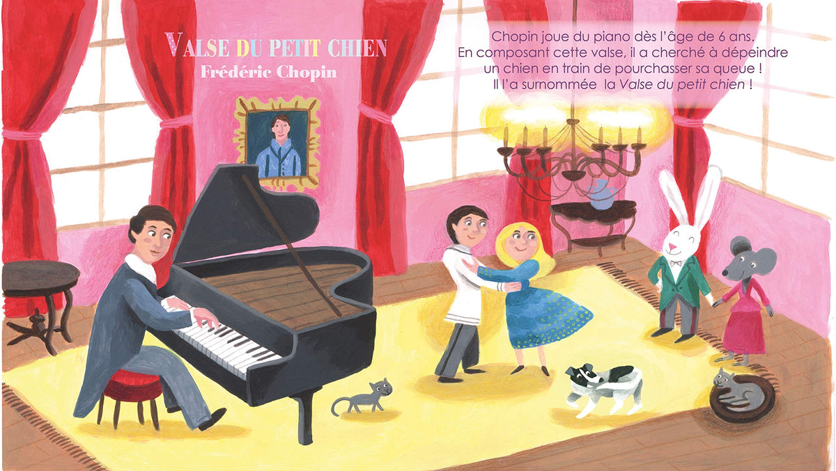 Mes plus belles musiques au piano: Livre sonore bébé dès 6 mois avec grandes piles AAA alcalines incluses