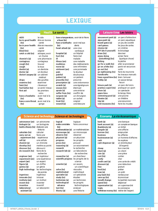 Ça y est, je sais ! - Anglais 3e