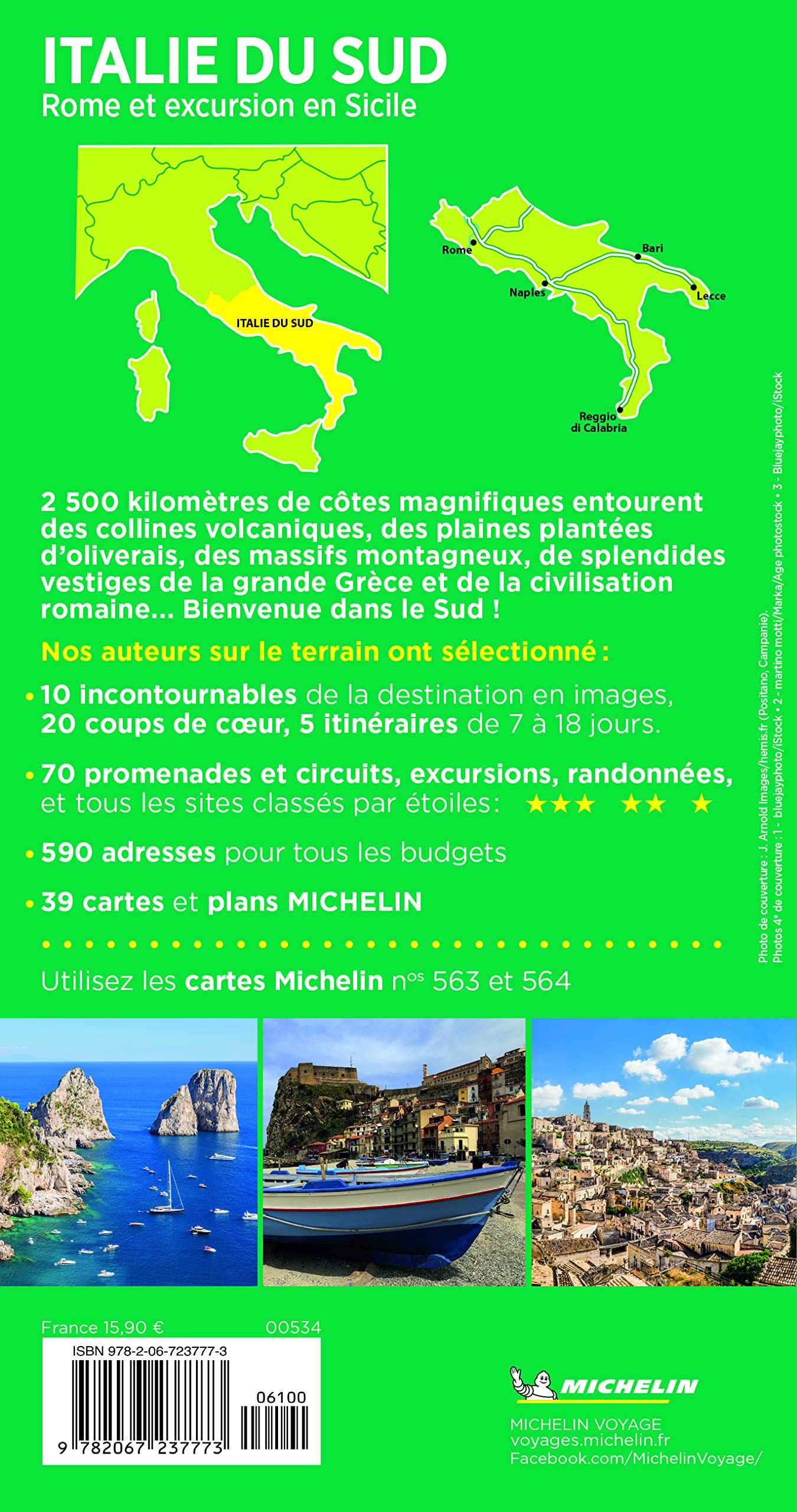 Guide Vert Italie du Sud