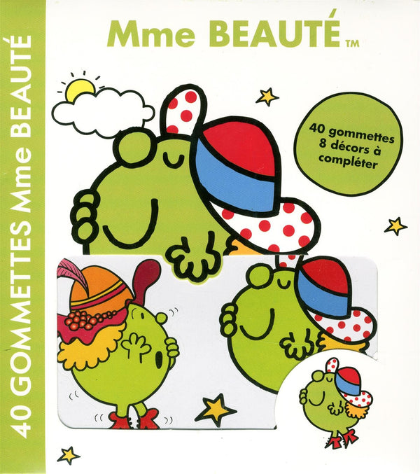 Mme Beauté 40 gommettes