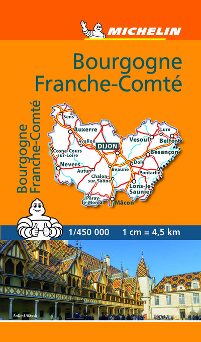 Carte MINI CR BOURGOGNE FRANCHE COMTE