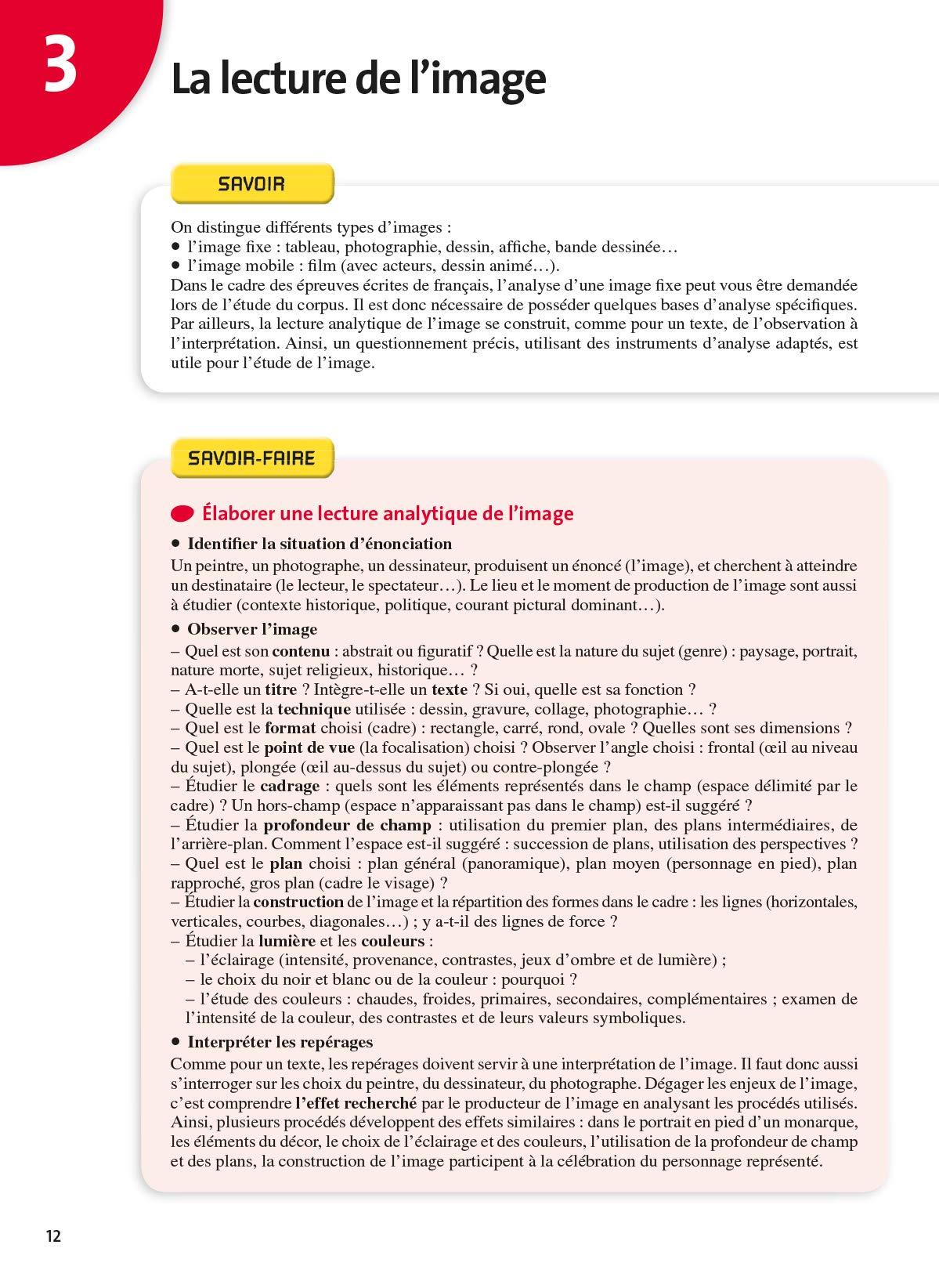 L'ANNEE DE 1ERE L