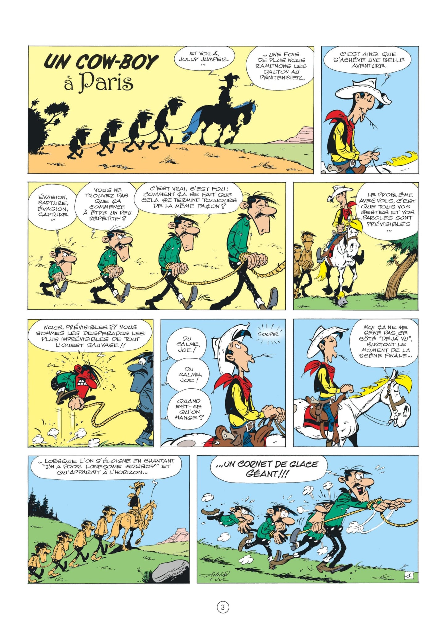 Les Aventures de Lucky Luke d'après Morris - Tome 8 - Un cow-boy à Paris
