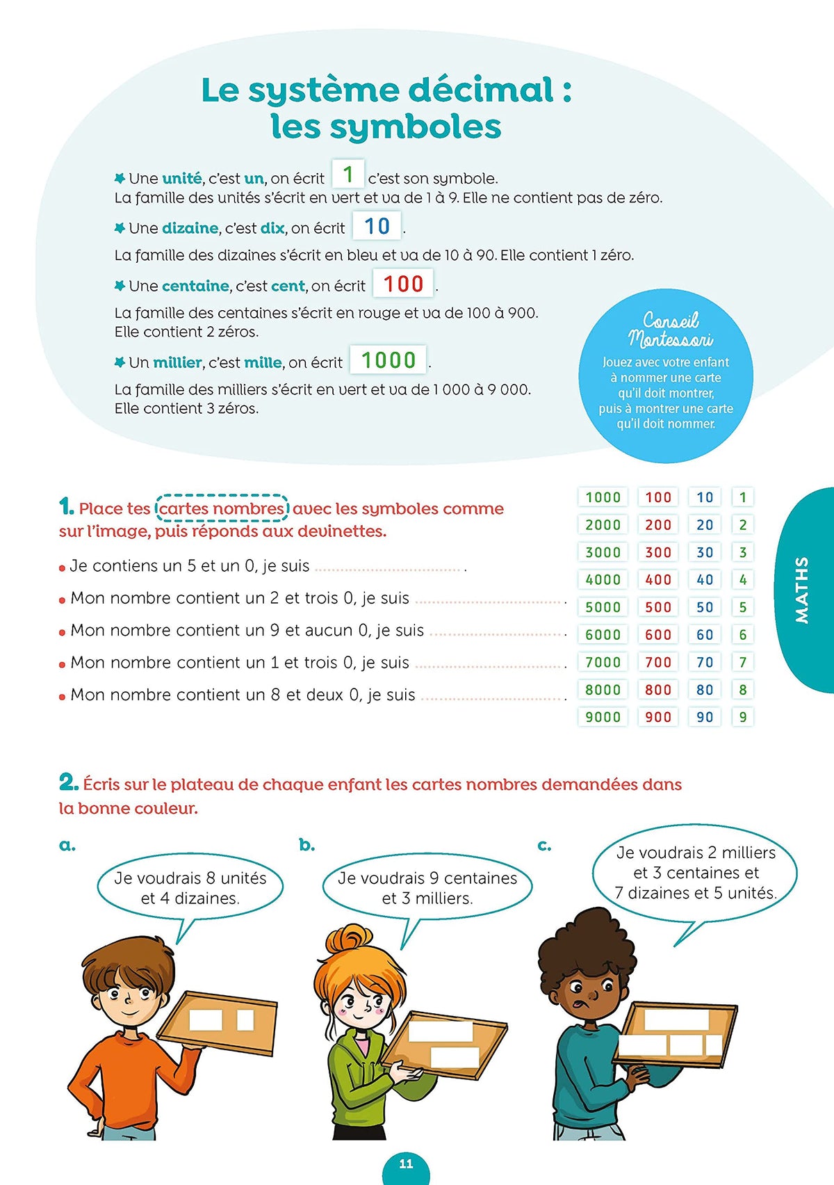 J'apprends facilement avec Montessori - CE1 - CE2