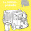 Mon coloriage p'tit garçon - Les camions