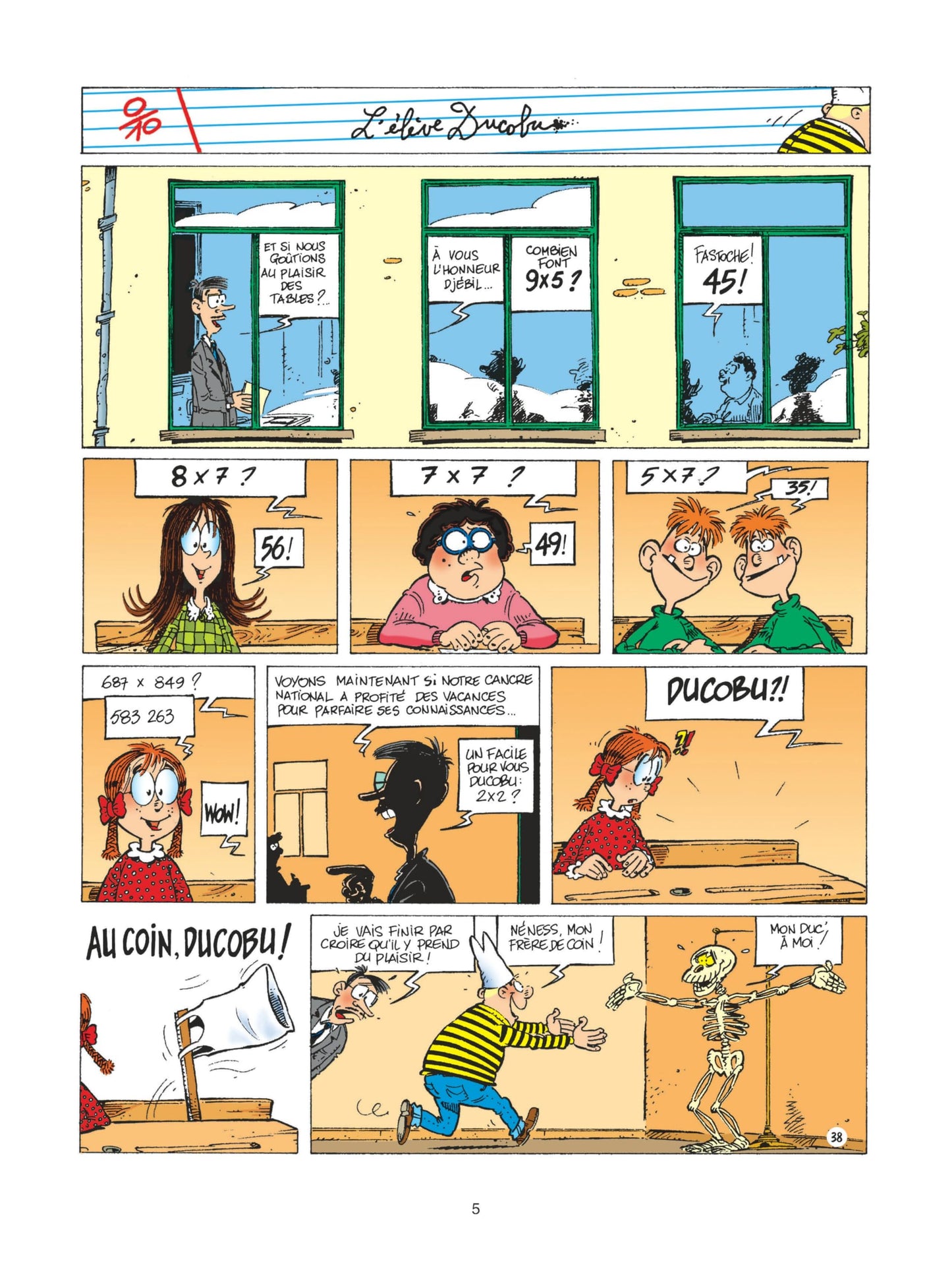 L'élève Ducobu, tome 2 : au coin