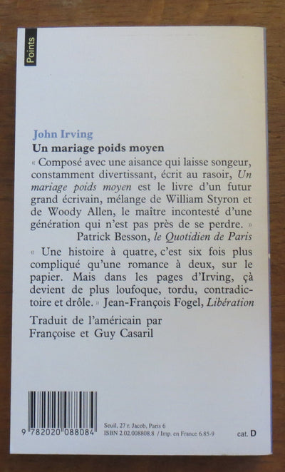 Un Mariage poids moyen