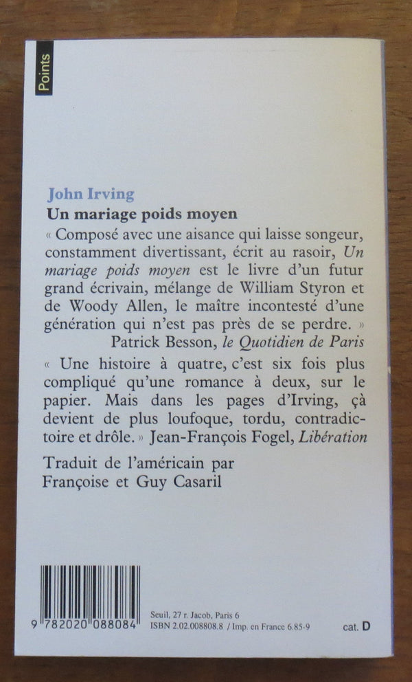 Un Mariage poids moyen