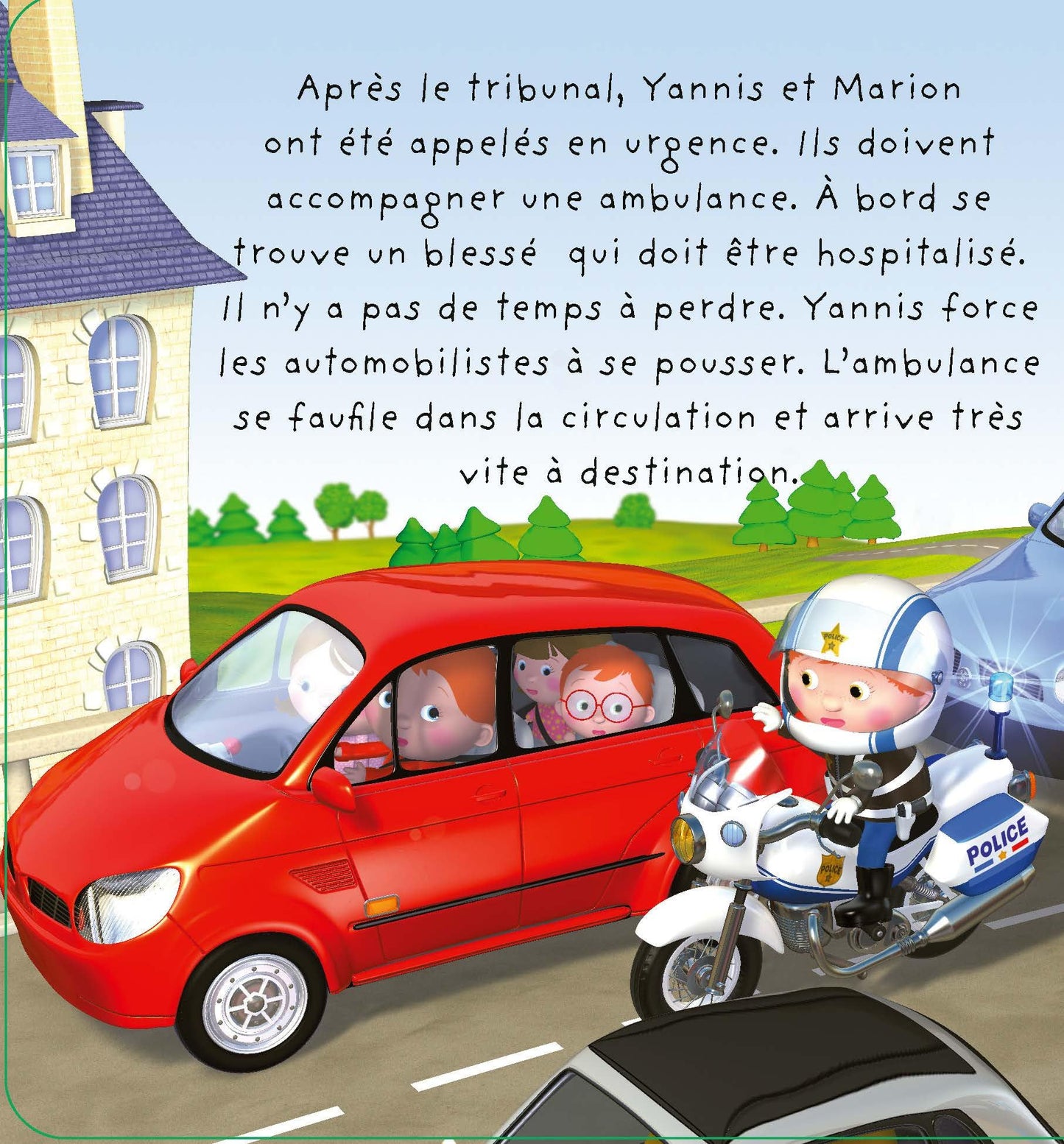Mes histoires P tit garçon - les véhicules d'urgence