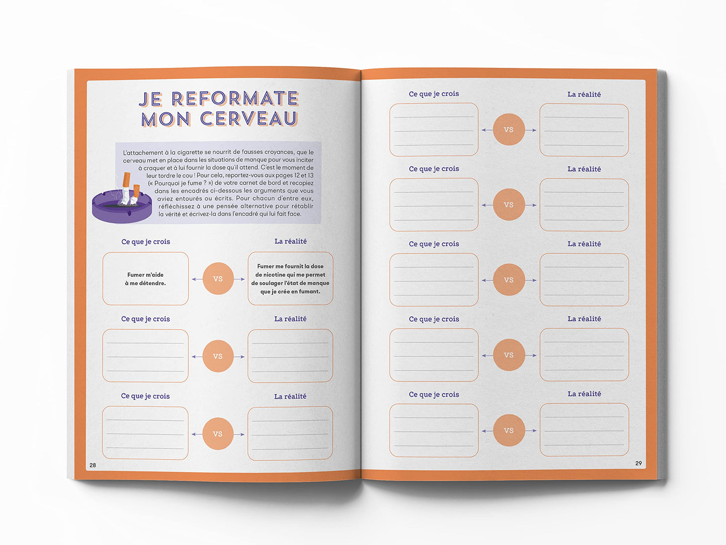 Mon carnet de bord pour tout changer J'arrête de fumer !