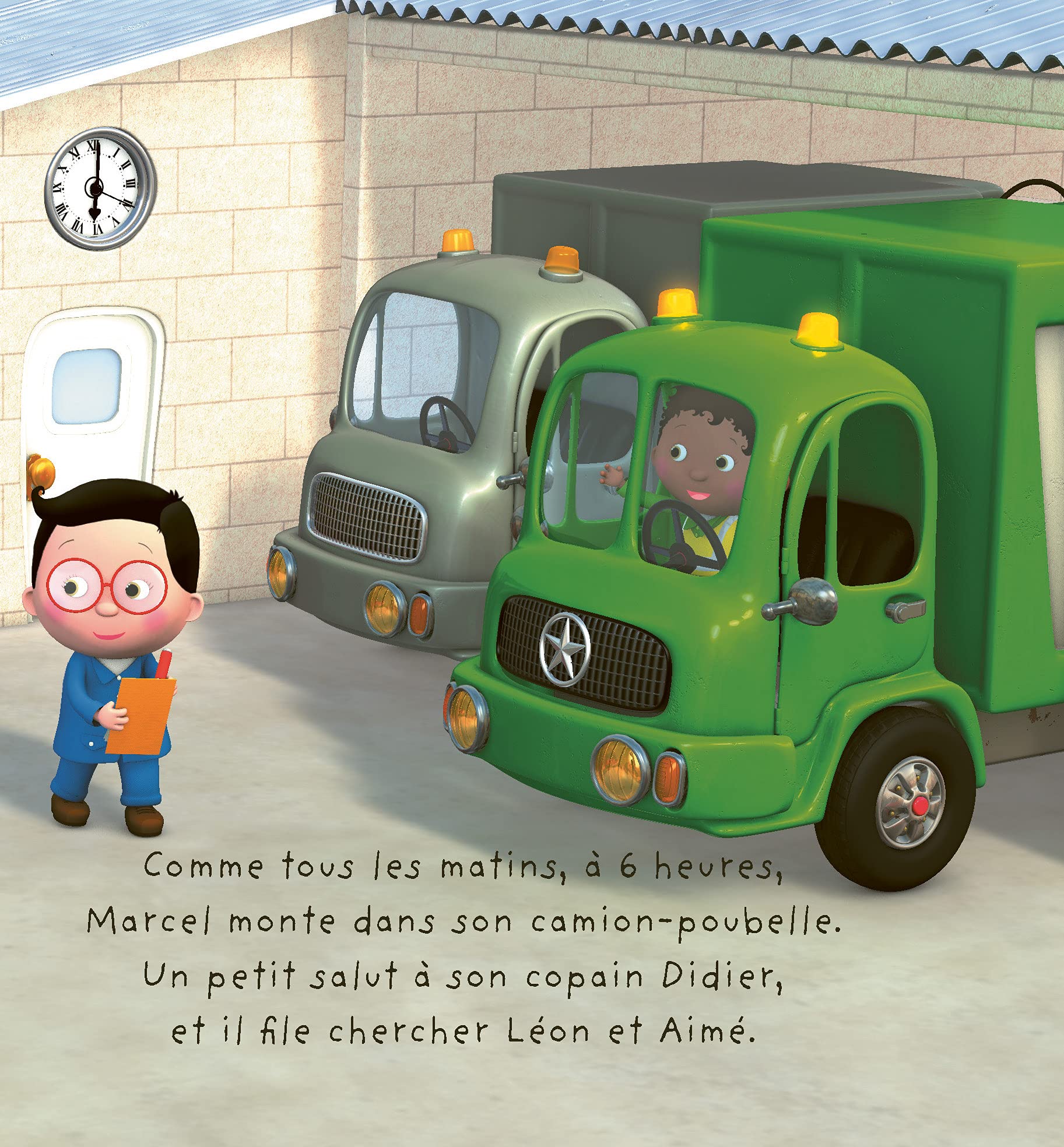 Mes histoires P'tit garçon - les camions