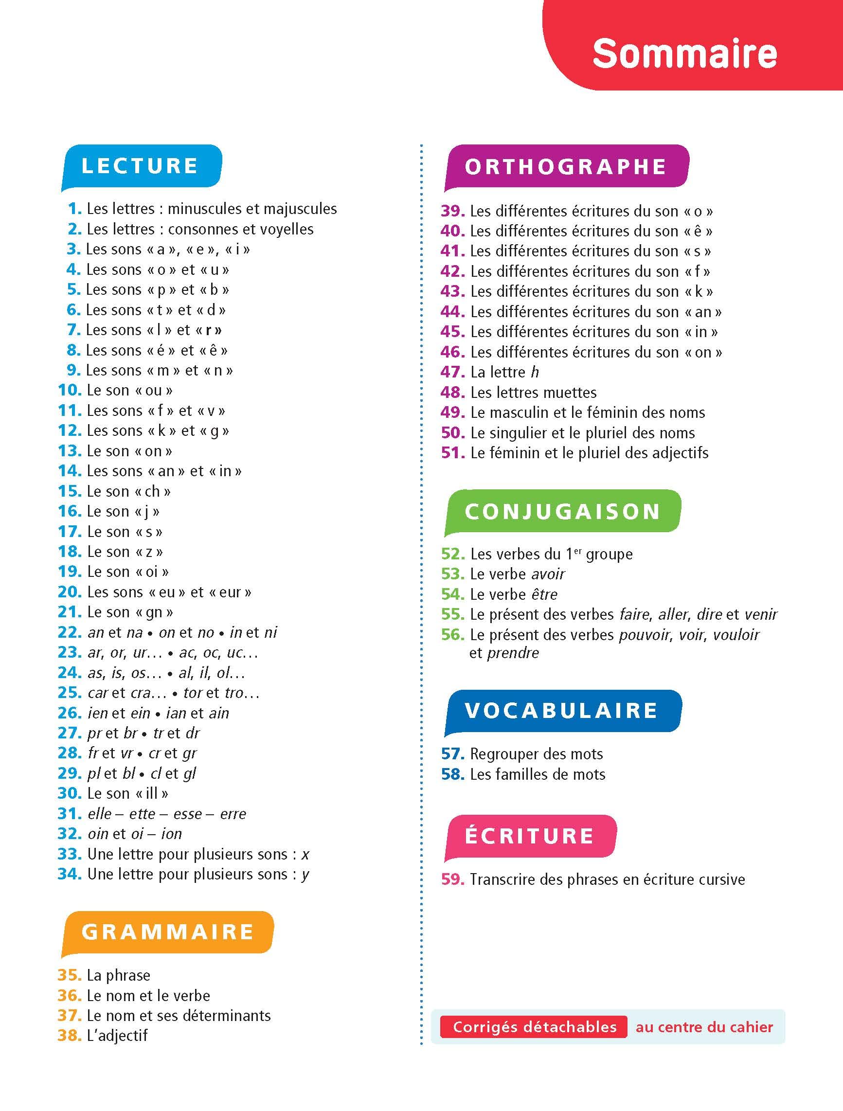 Français CP - Cahier Jour Soir: Conçu et recommandé par les enseignants