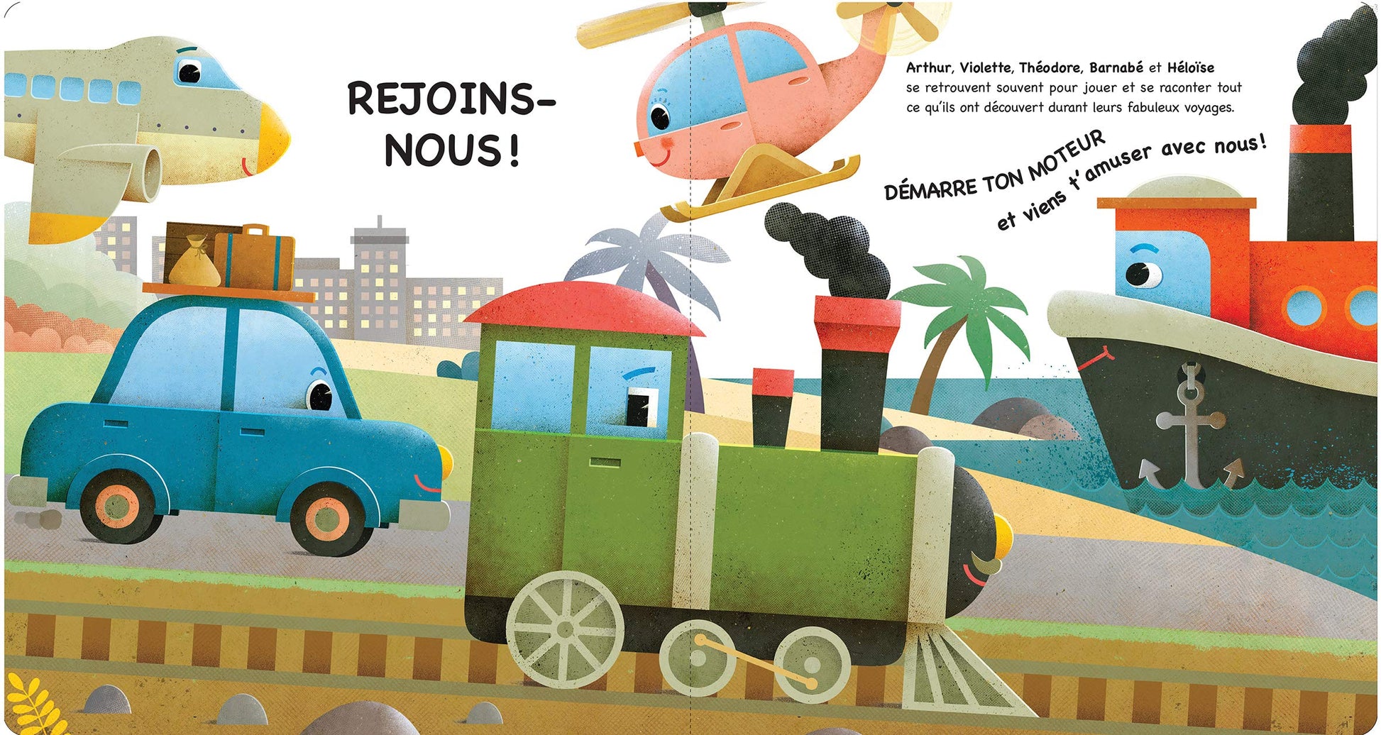 MA FABRIQUE DE VÉHICULES: AVEC 5 FIGURINES À DÉTACHER ET À ASSEMBLER