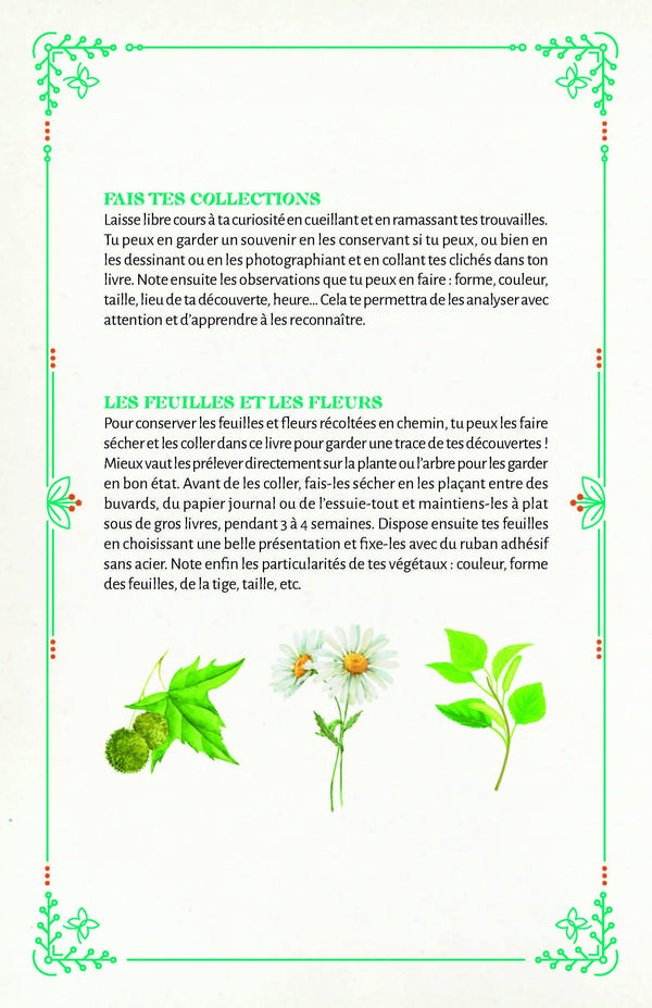 Mon carnet découvertes nature