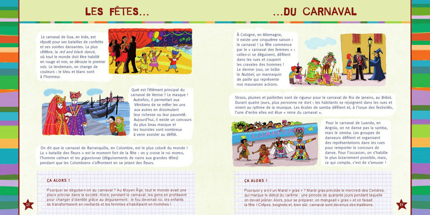 Le tour du monde des fêtes