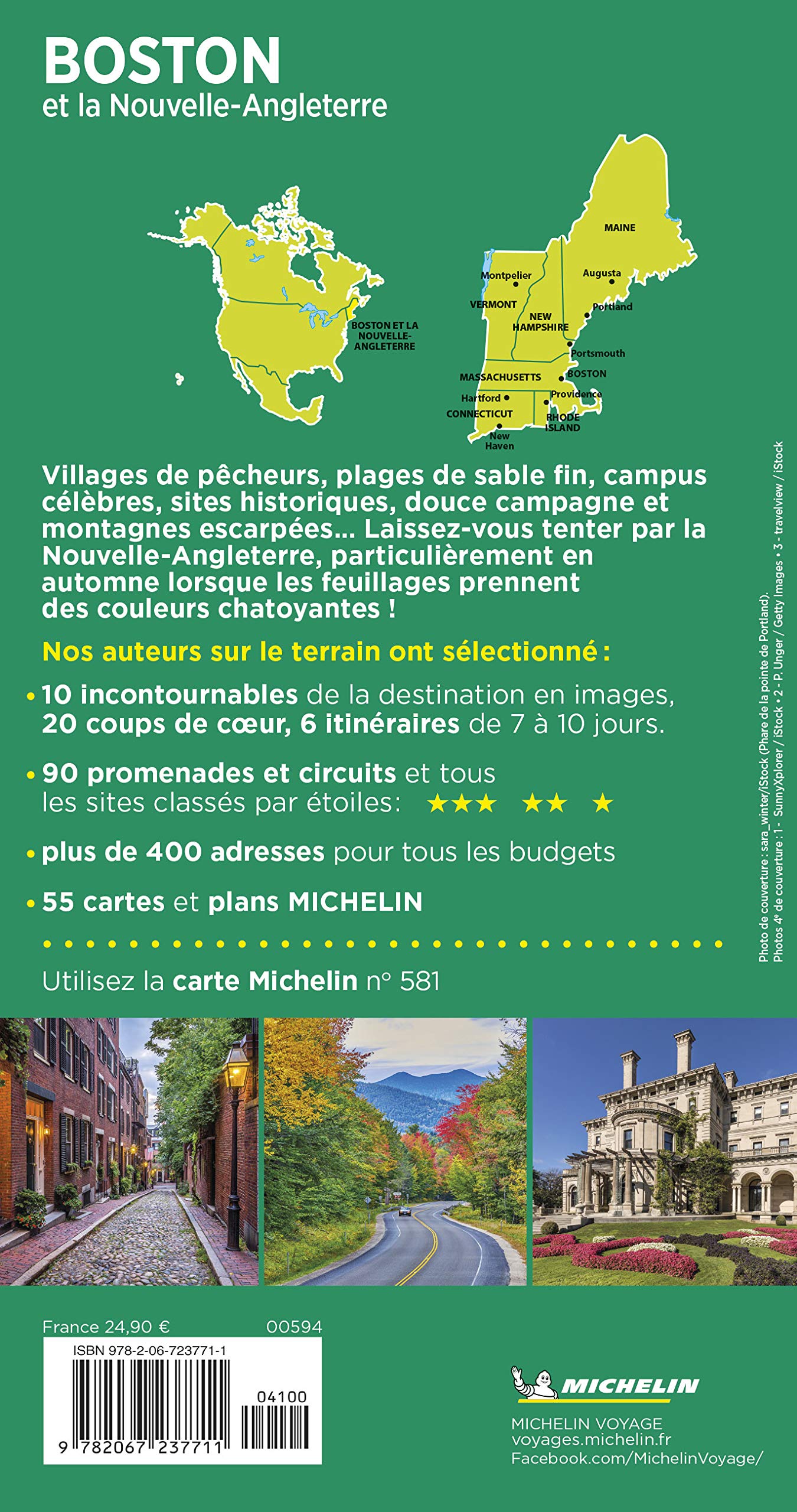 Guide Vert Boston et la Nouvelle Angleterre