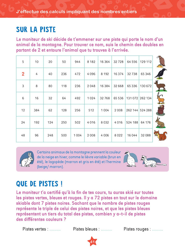 Mon année en jeux CM1-CM2: Français - Maths