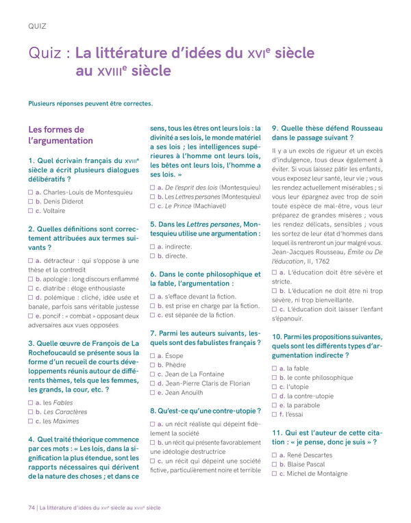 Se préparer au bac de français - Première - 2025