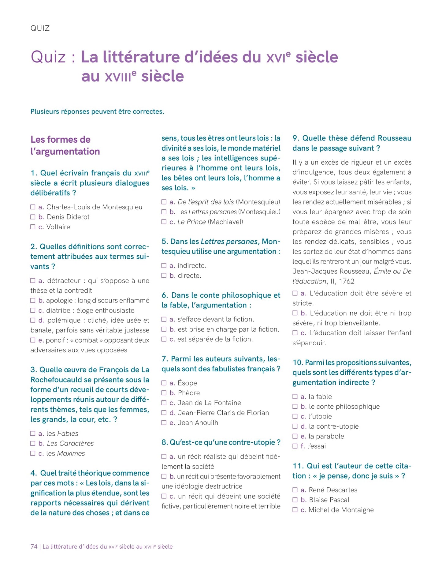 Se préparer au bac de français - Première - 2025