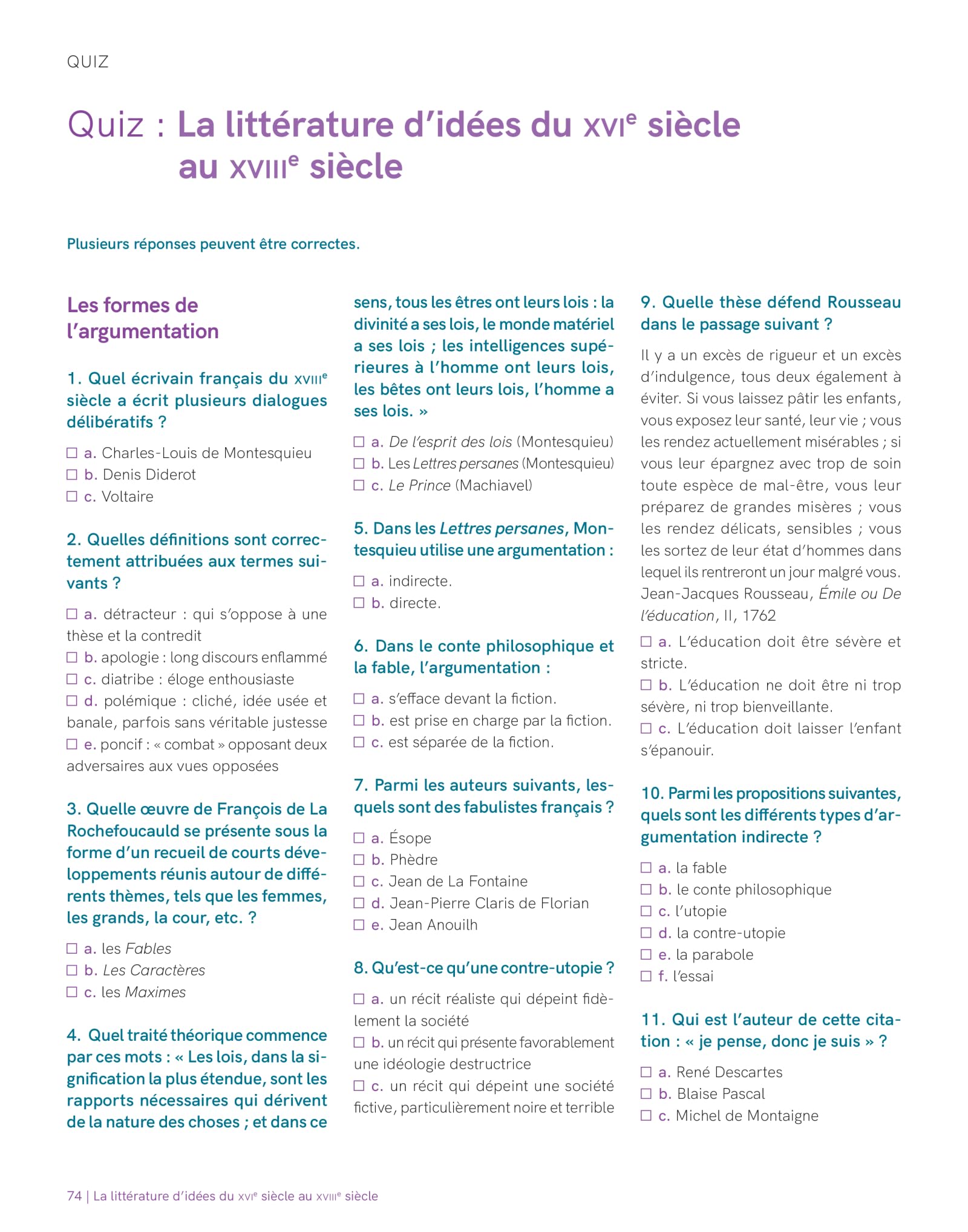 Se préparer au bac de français - Première - 2025
