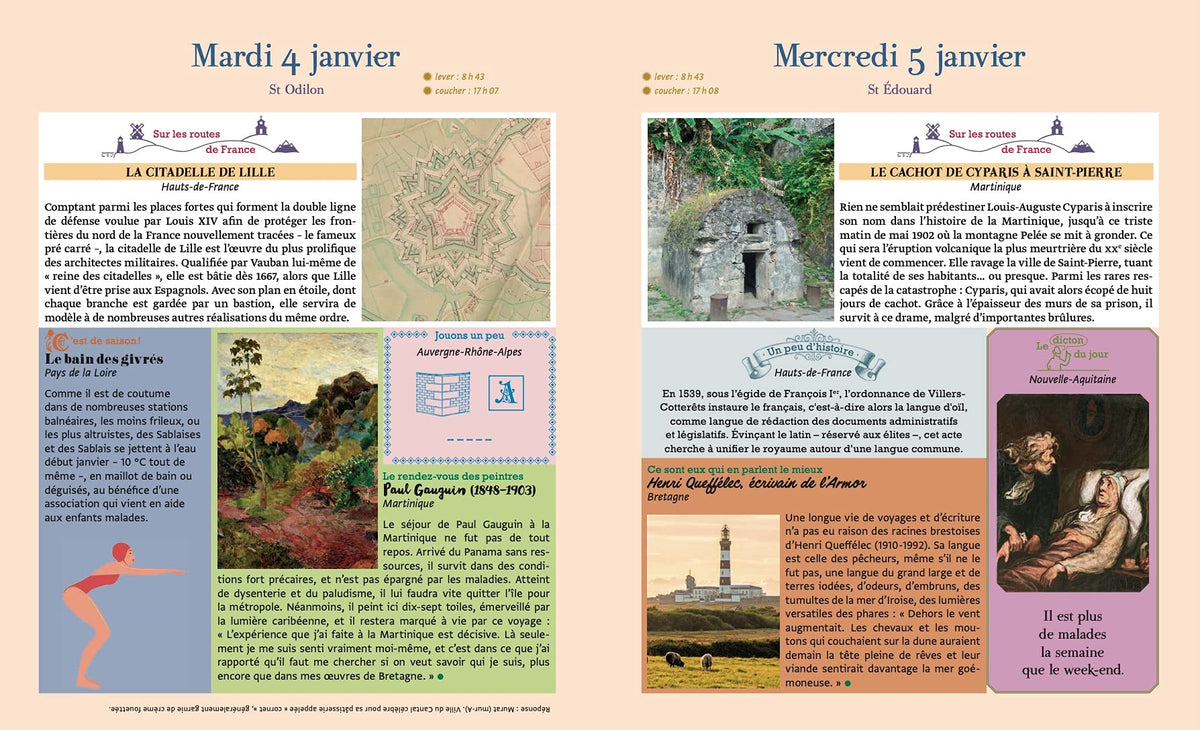 L'almanach des régions 2022