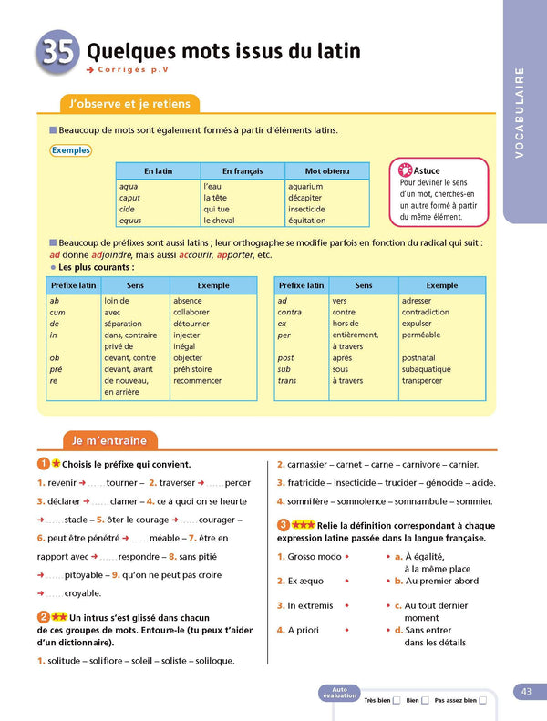 Français 6e - Cahier Jour Soir: Conçu et recommandé par les enseignants
