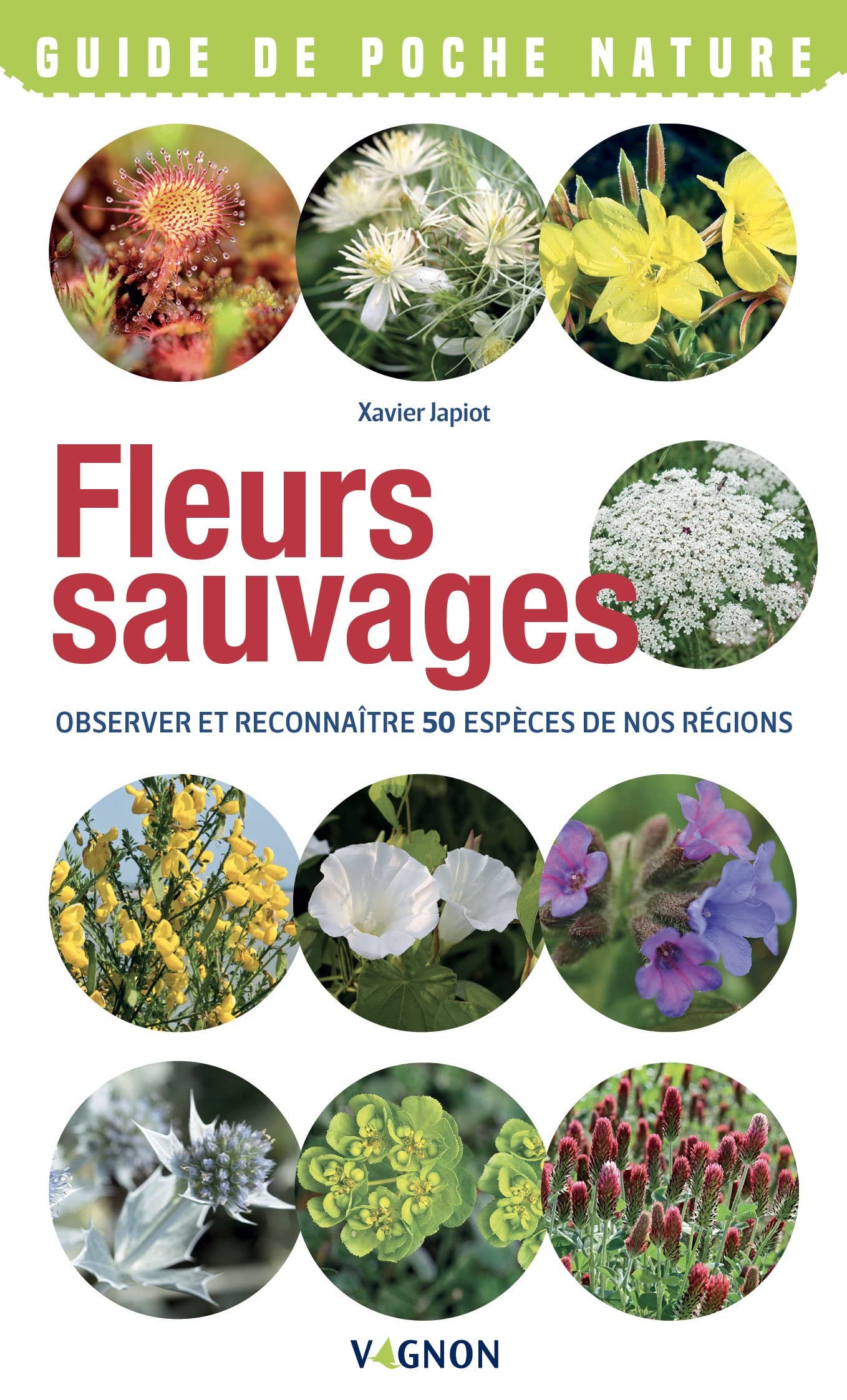 Fleurs sauvages - Observer et reconnaître 50 espèces de nos régions