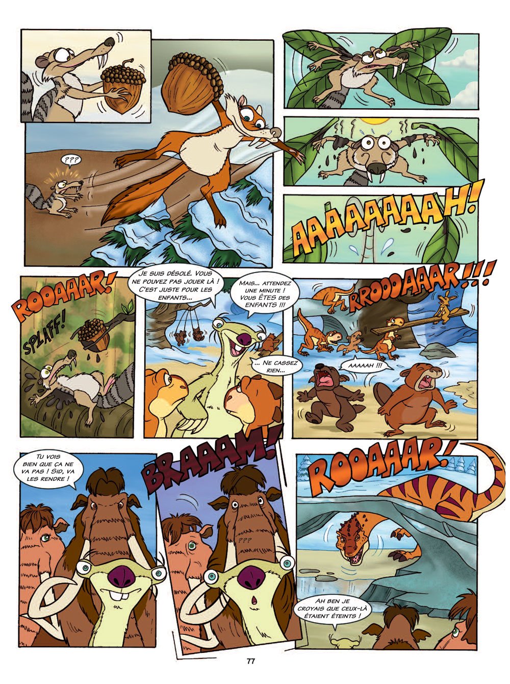 L'AGE DE GLACE T3 LE TEMPS DES DINOSAURES (3)