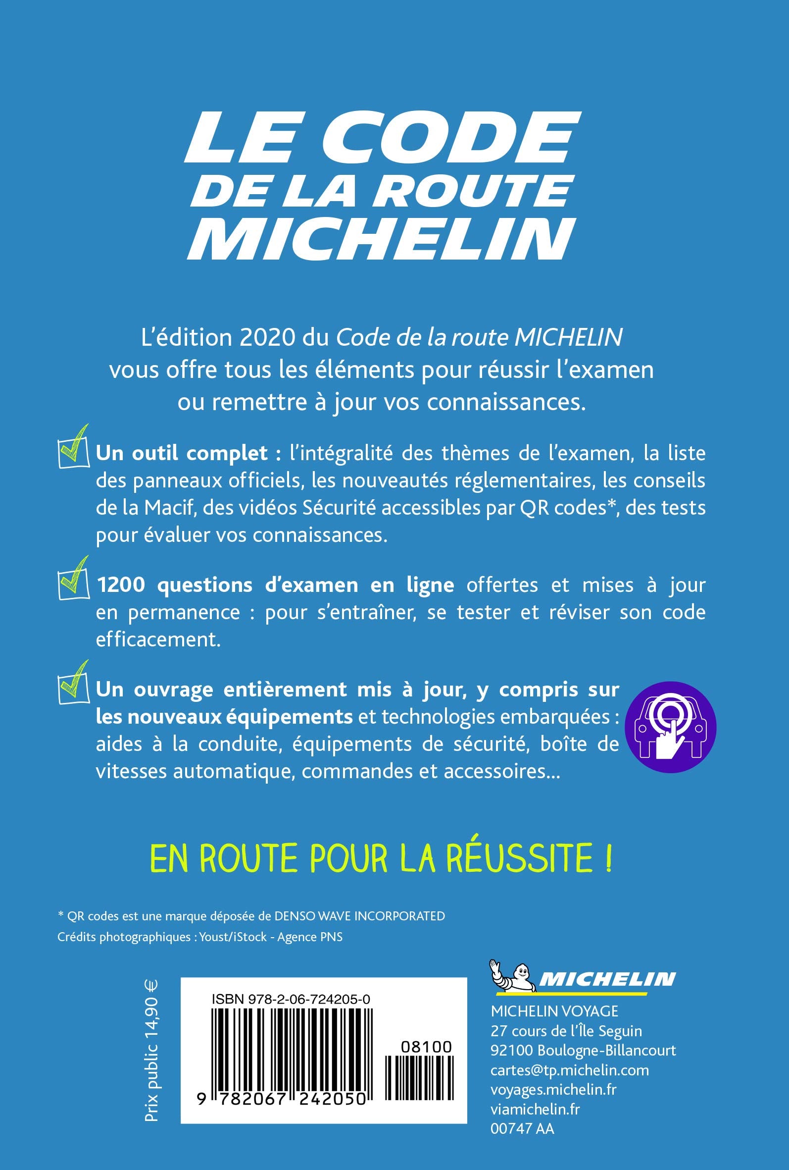 Code de la Route Michelin 2020