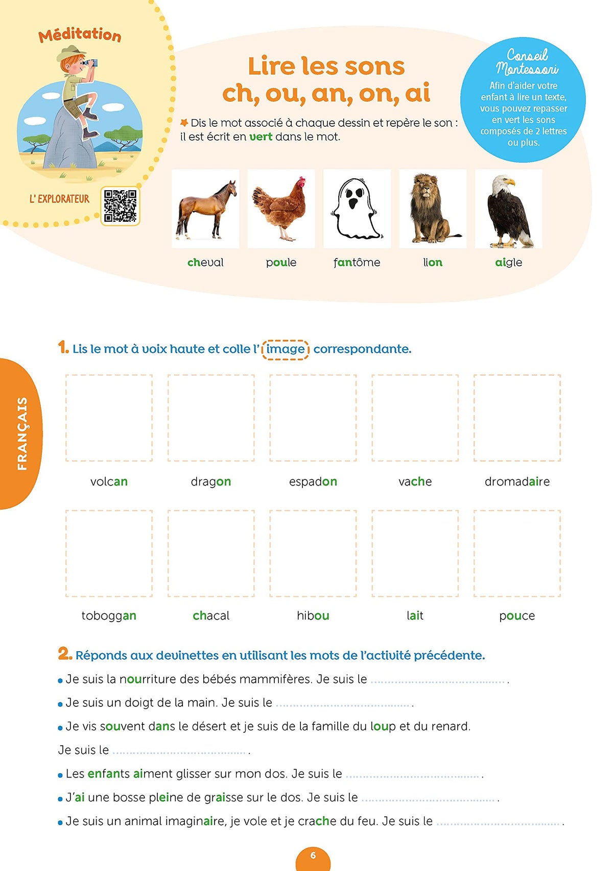 J'apprends facilement avec Montessori - CE1 - CE2