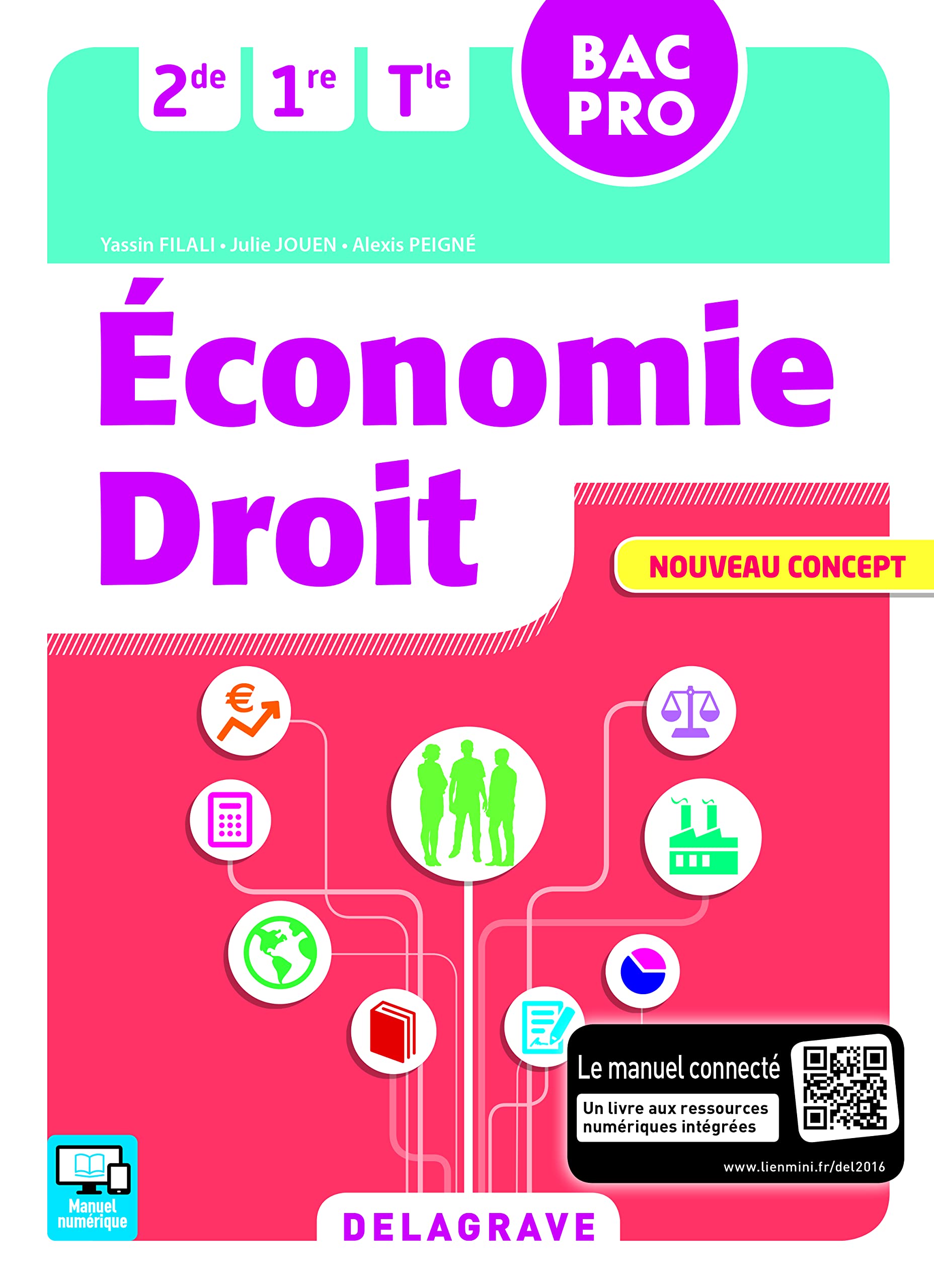 Économie Droit 2de, 1re, Tle Bac Pro (2016) - Pochette élève