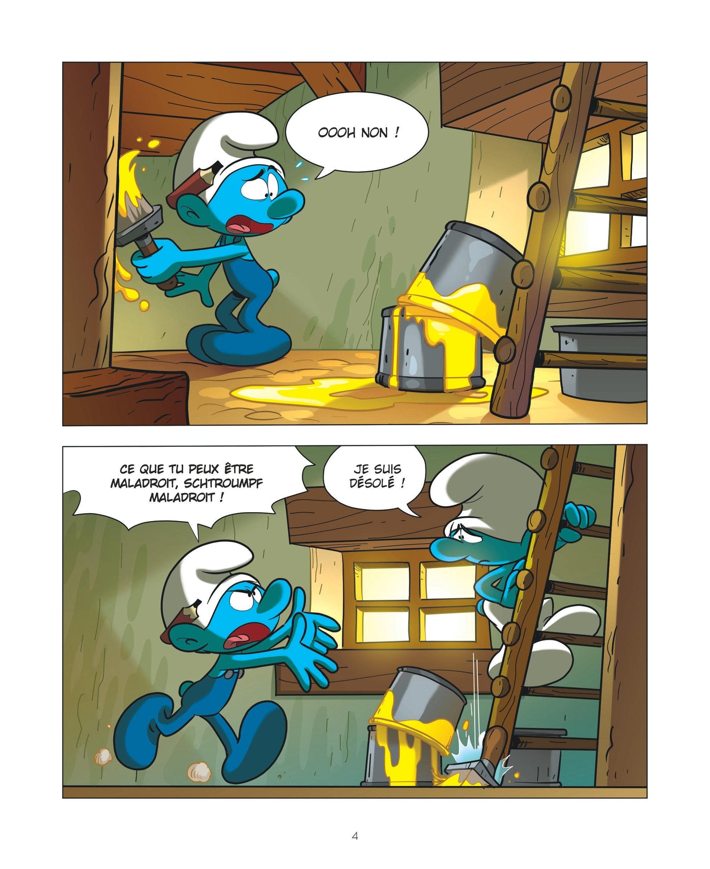 Grandir avec les Schtroumpfs - Tome 2 - Le Schtroumpf qui était maladroit