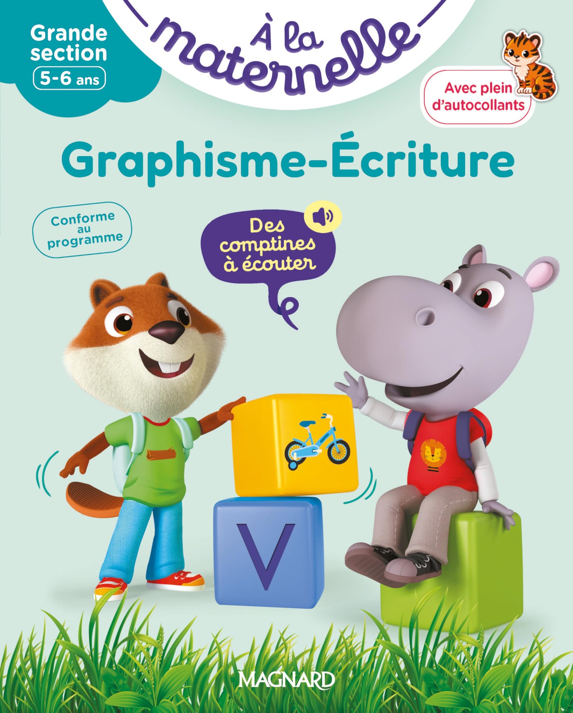 Graphisme-Écriture Grande section 5-6 ans - A la maternelle: Les premiers apprentissages de la maternelle