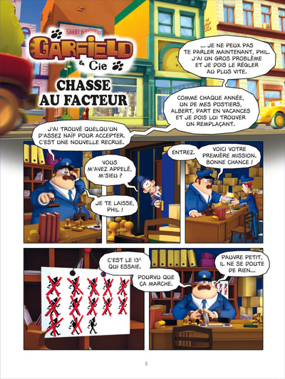 Garfield & Cie - Tome 10 - Chasse au facteur