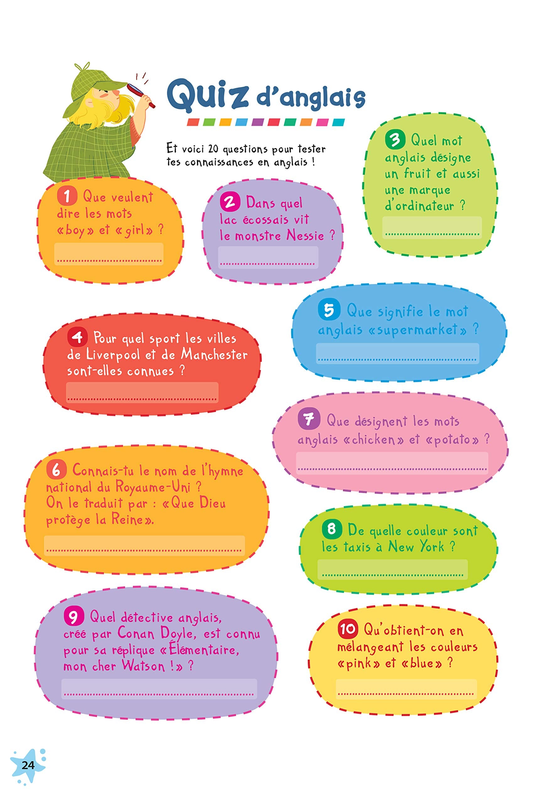 Prêt pour le CM2 - Cahier de vacances, révisions du CM1