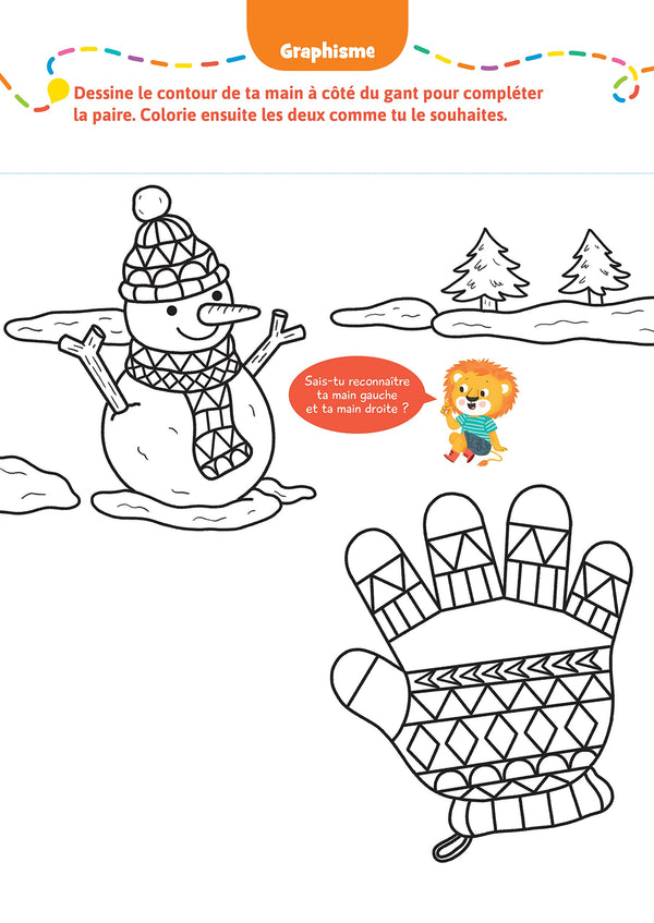 Bravo les maternelles - Mes coloriages, voyage autour du monde - Moyenne section et Grande section