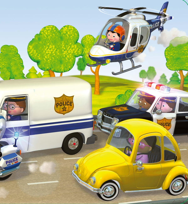 Mes histoires P tit garçon - les véhicules d'urgence