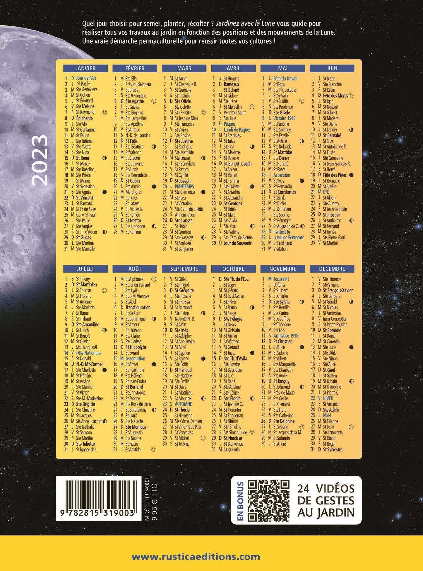 Jardinez avec la Lune 2023