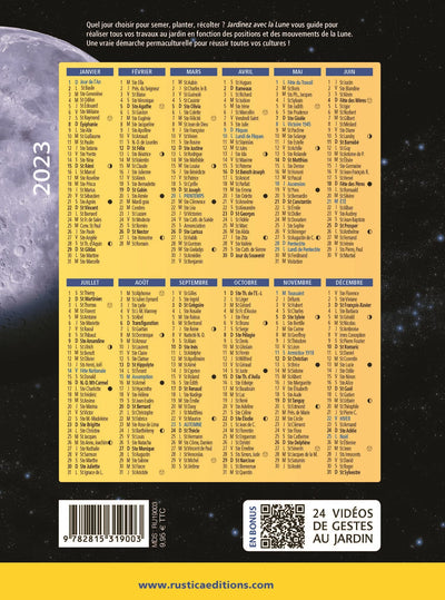 Jardinez avec la Lune 2023