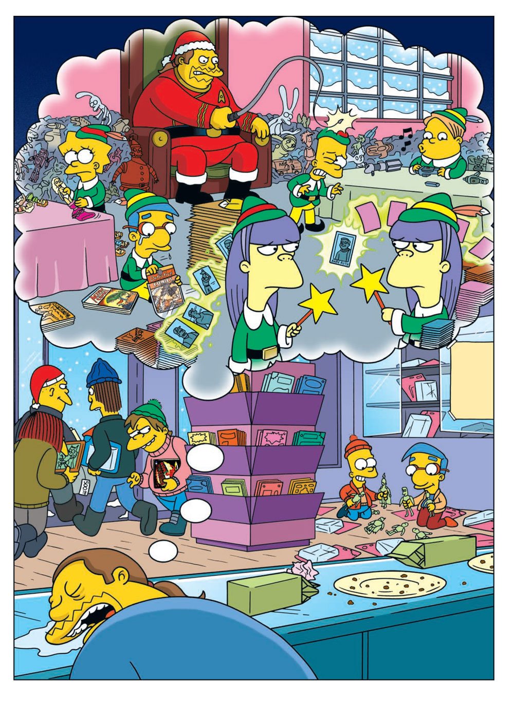 Les Simpson - Special fetes - Tome 1 Embuches de noel (1)