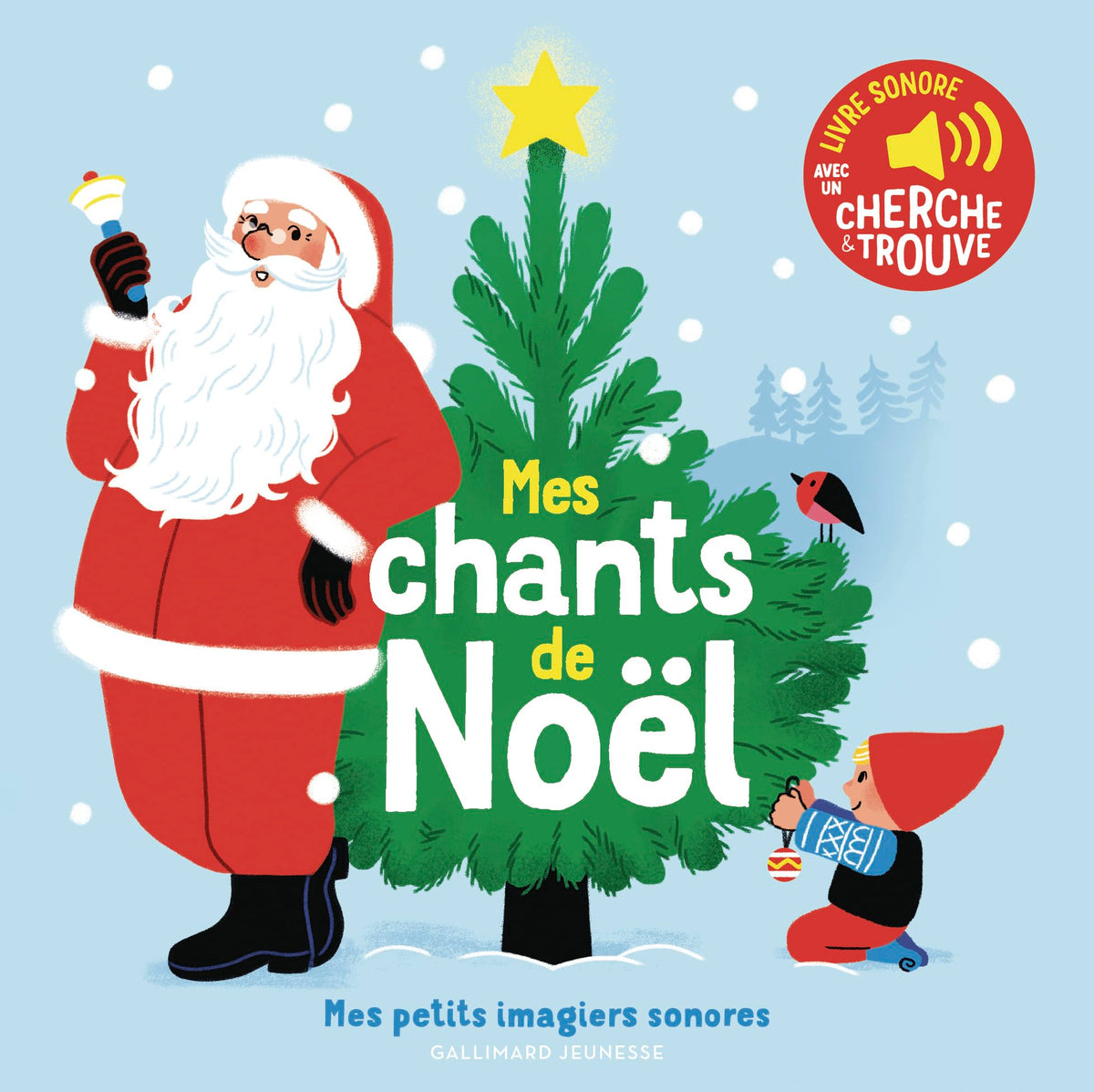 Mes chants de Noël - Mes petits imagiers sonores - Dès 1 an
