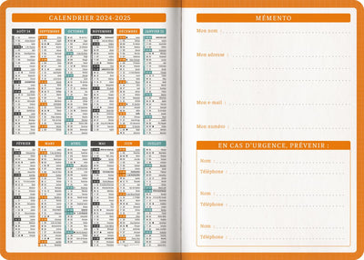 AGENDA FLAMAND 12 x 17 cm BOUCHUT