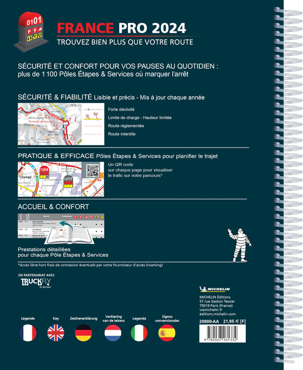 Atlas France PRO 2024 (A4 - Spirale)