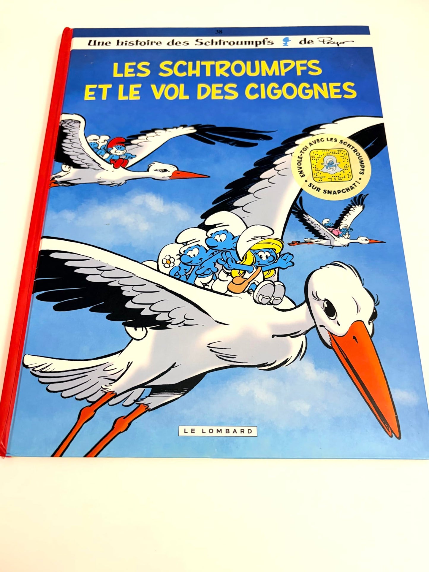 Les Schtroumpfs Lombard - Tome 38 - Les Schtroumpfs et le vol des cigognes