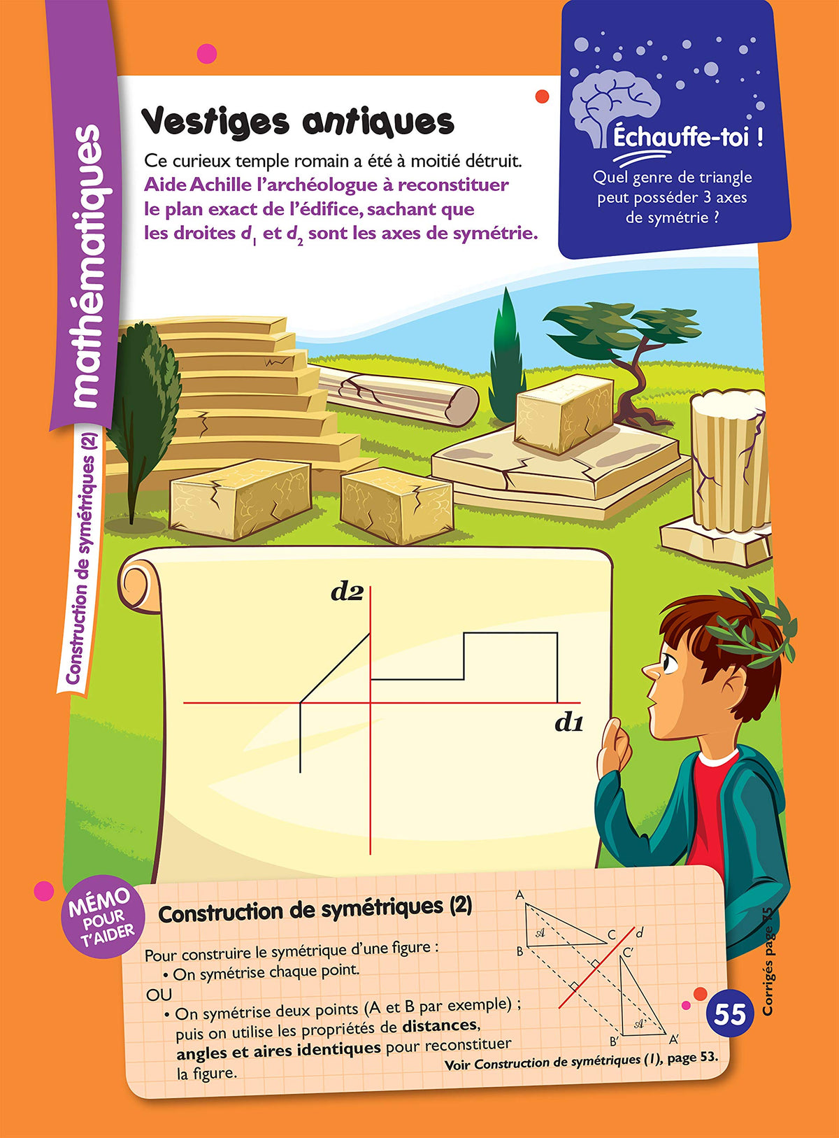 Réviser en vacances de la 6e à la 5e - 120 jeux sur tout le programme